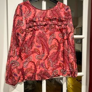 J Crew silk blouse